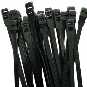 Doppelt verriegelnde Nylon-Kabelbinder